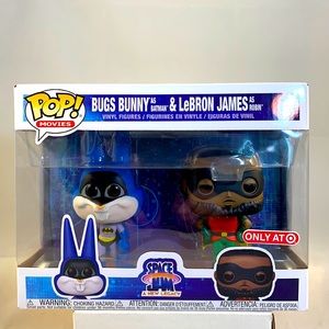 Funko Pop Space Jam 2 Bugs Bunny and LeBron James